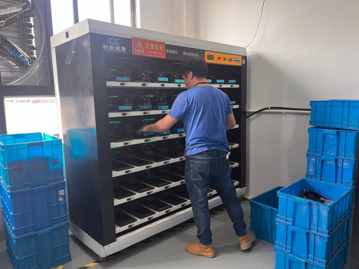 100% 48-Slot Full-Load Aging