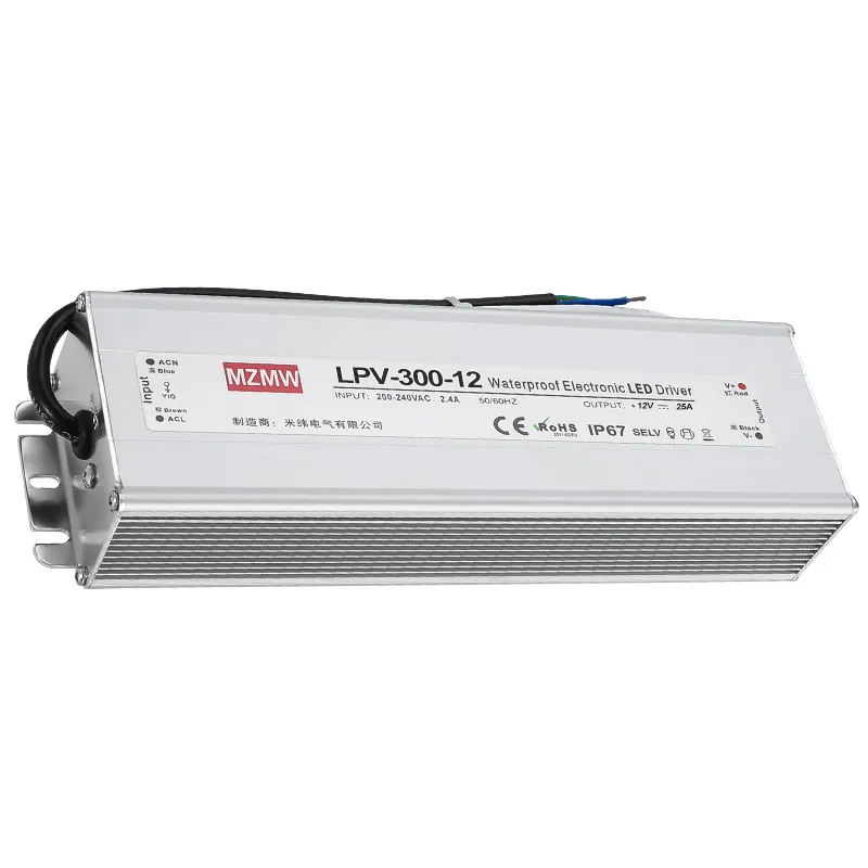 LPV-300 300W IP67 Waterproof LED Driver